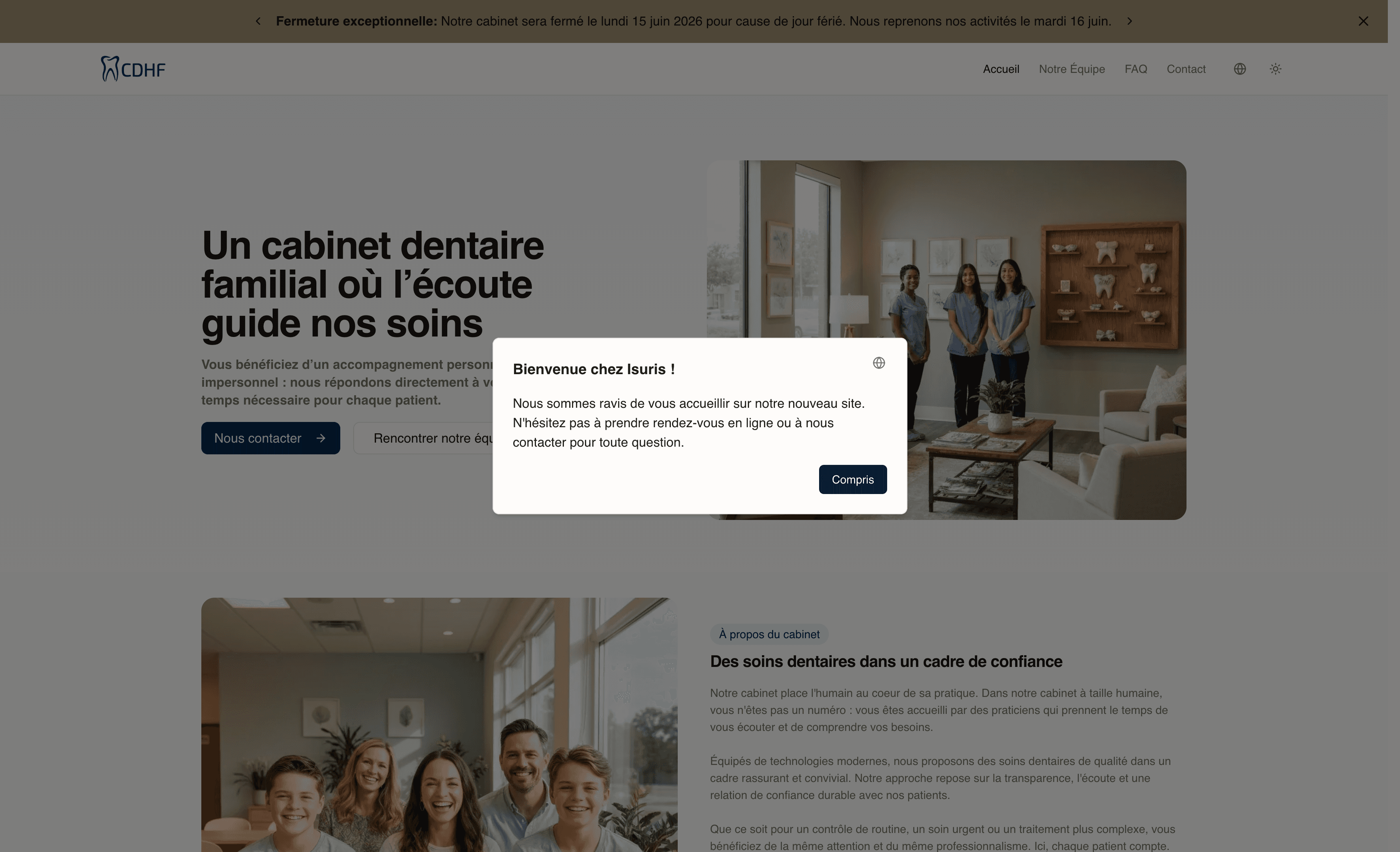 Alertes & messages automatiques